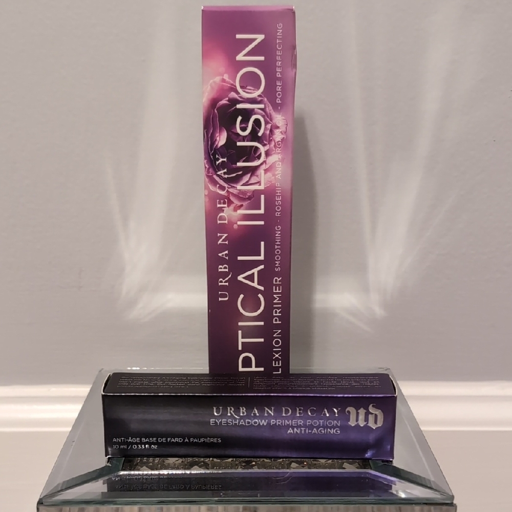 Urban Decay Optical Illusion Primer Duo - Pink and Black
